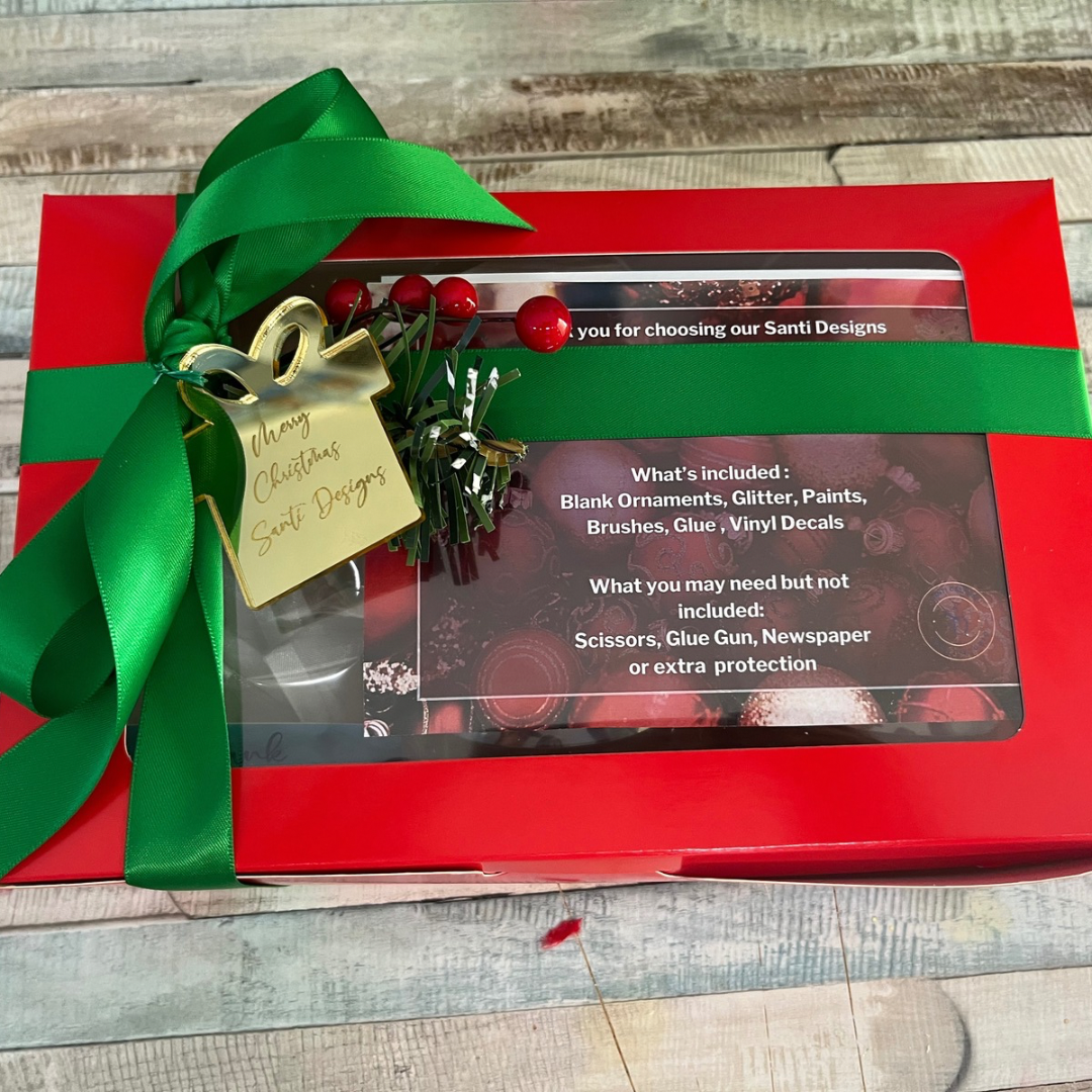DIY Christmas Ornament Box