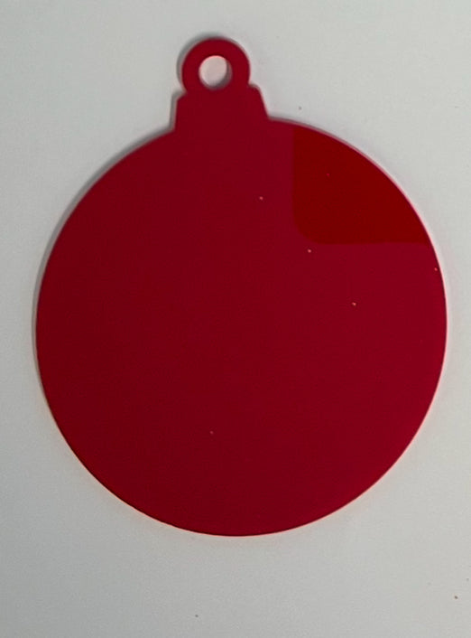 Acrylic Ornament Blanks ( Single or Set)