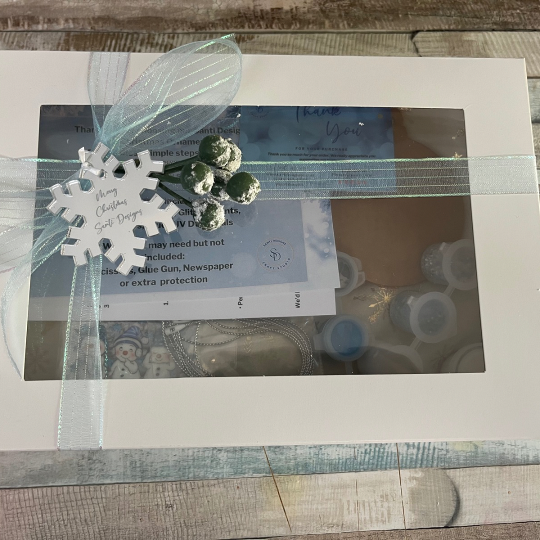 DIY Christmas Ornament Box