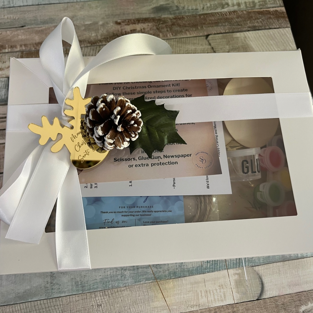 DIY Christmas Ornament Box