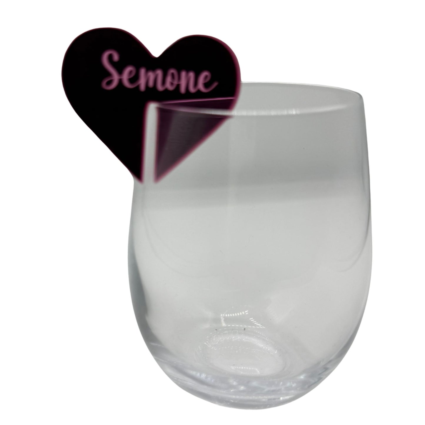 Valentine's Glass Charm