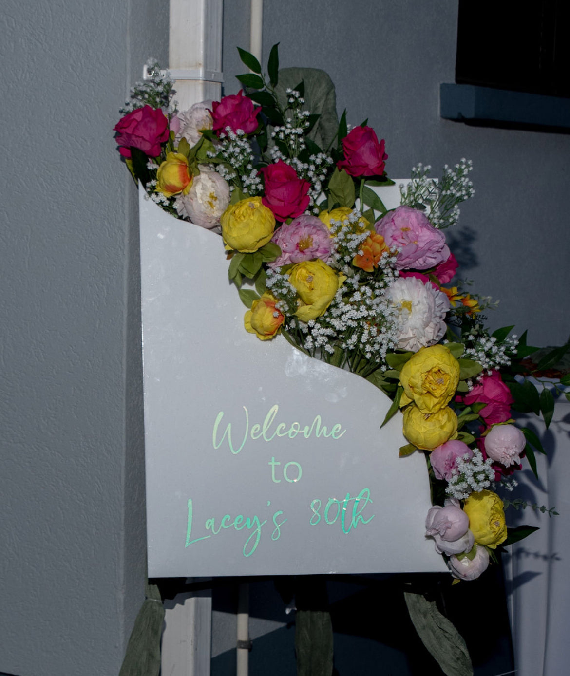 Flower Box Sign