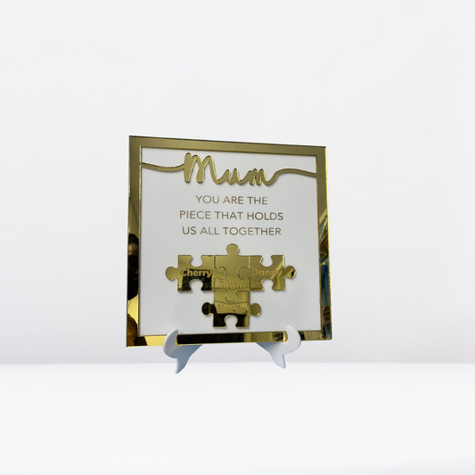 Mum Puzzle Piece Frame